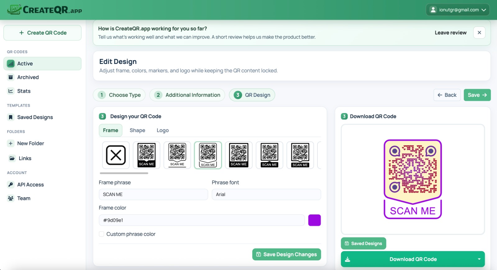CreateQR