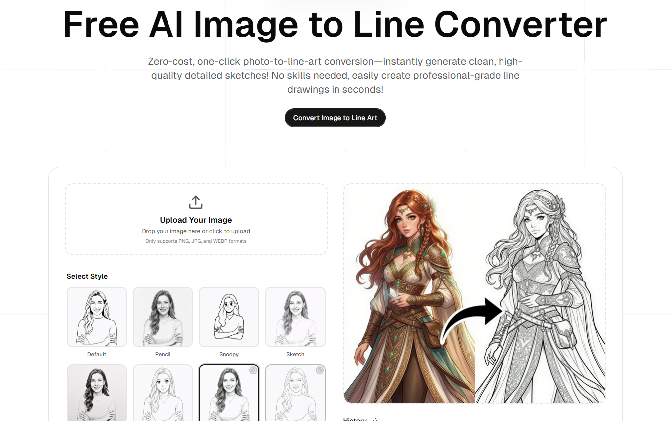 Image to Line