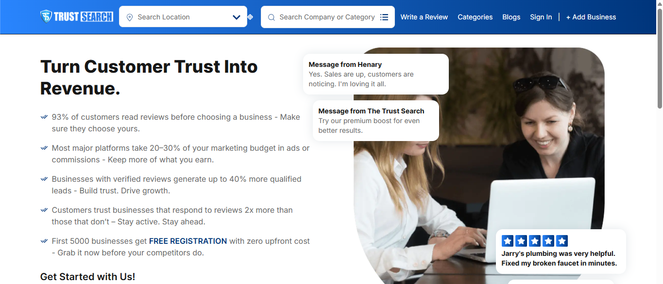The Trust Search screenshot 1