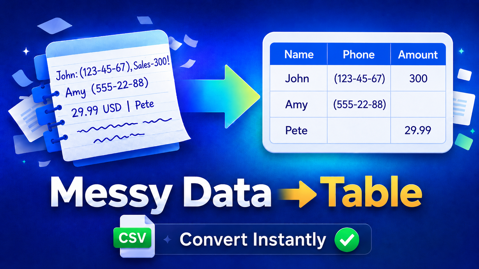 MessyData screenshot 1