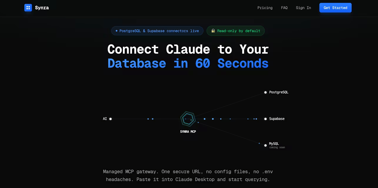 Synra screenshot 1