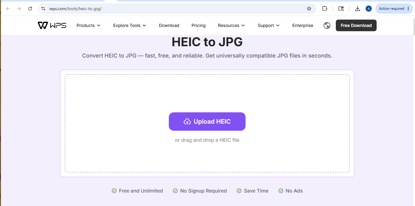 HEIC to JPG Converter screenshot 1
