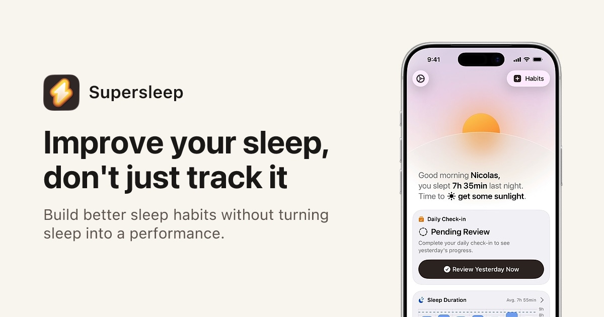 Supersleep