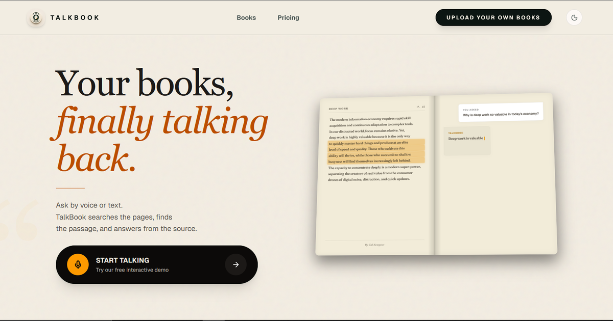 Talkbook