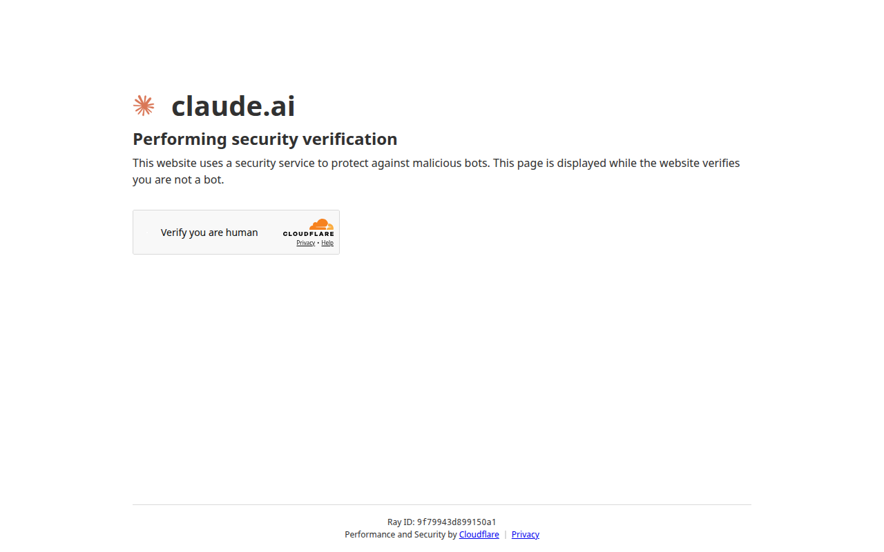 Claude screenshot